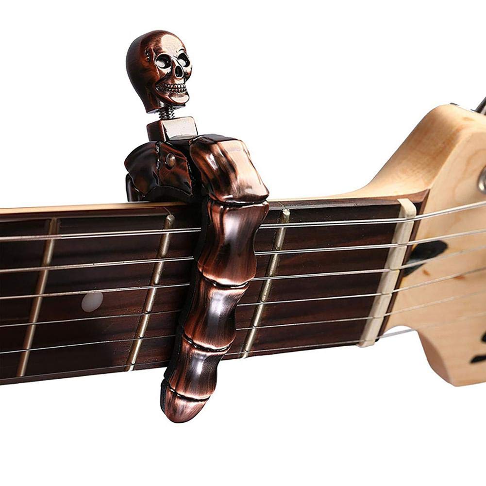 Musical Instrument Types - Capotasto a Forma di Teschio per