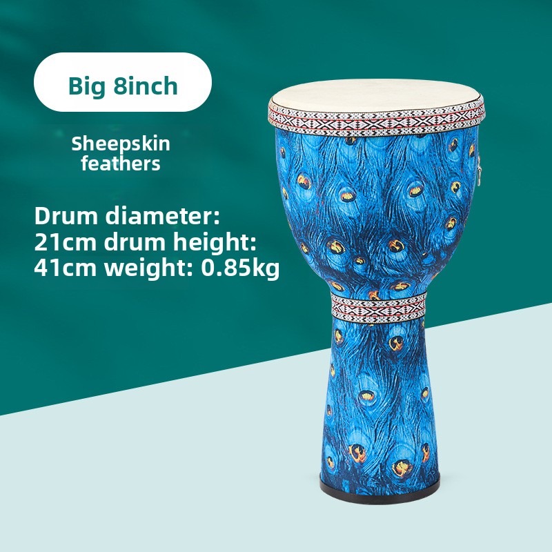Bongo Drum Set - Tamburo a mano africano da 8