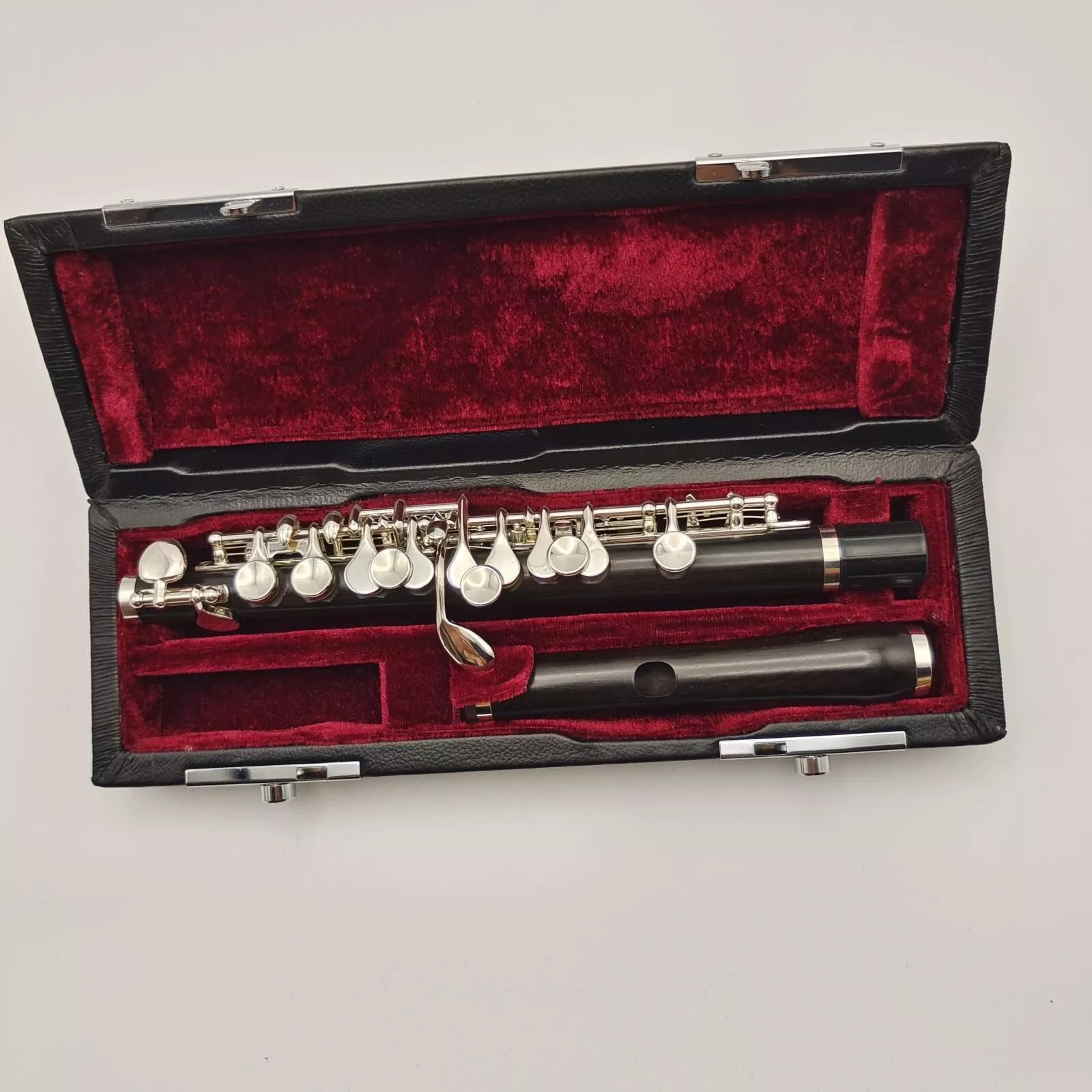 Musical Instrument Piccolo - Piccolo con custodia C Key Ebano