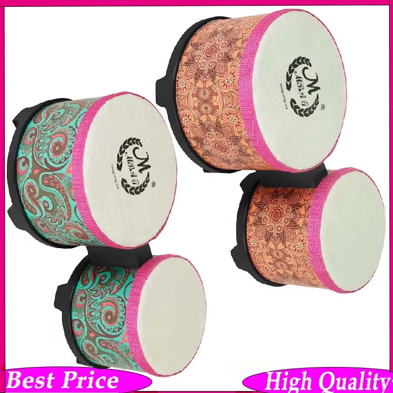 Bongo Drum Set - Set di Bongo Portatile 5+6 Pollici,