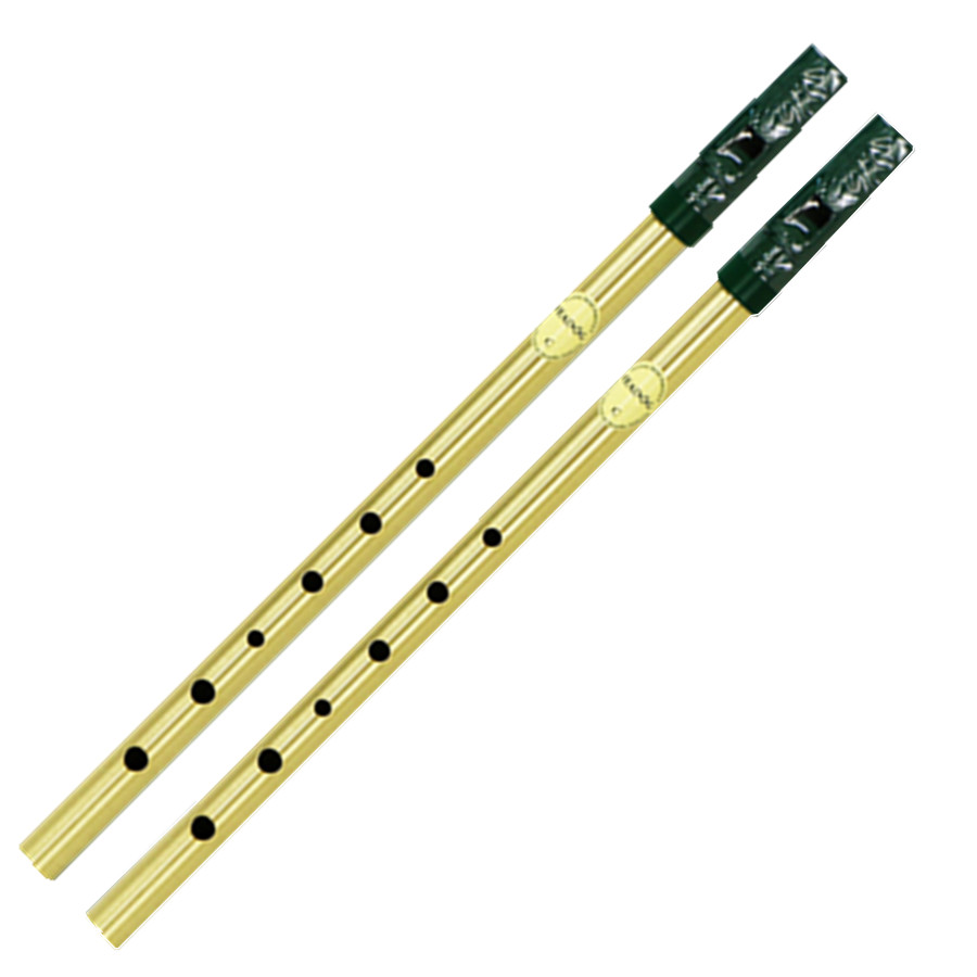 Tin Whistle Flute - Ottone Irish Fischio Flauto Feadog D