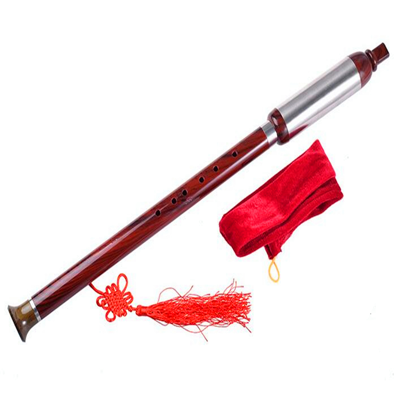 Tin Whistle Flute - Flauto Bawu Verticale in Tonalità F/G,