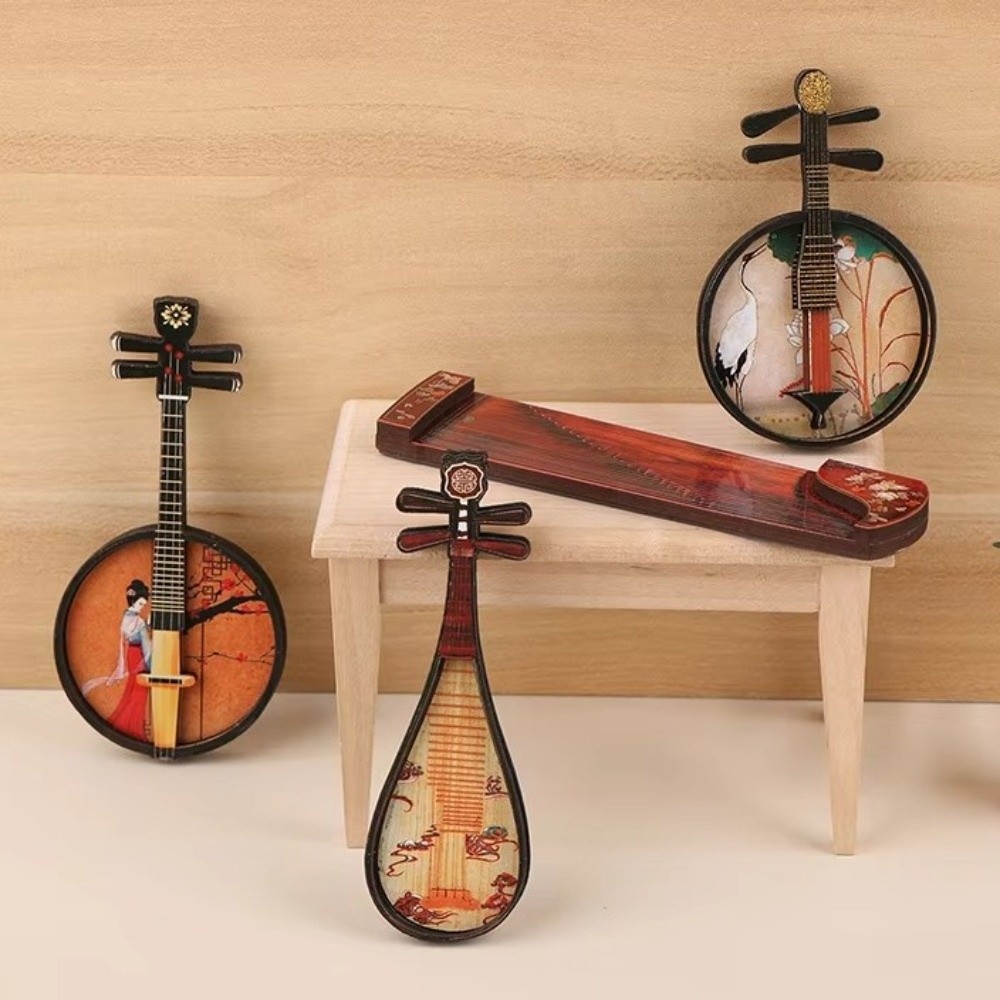 Set di 4 Magneti per Frigorife - Musical Instrument Ancient recensione e prezzo
