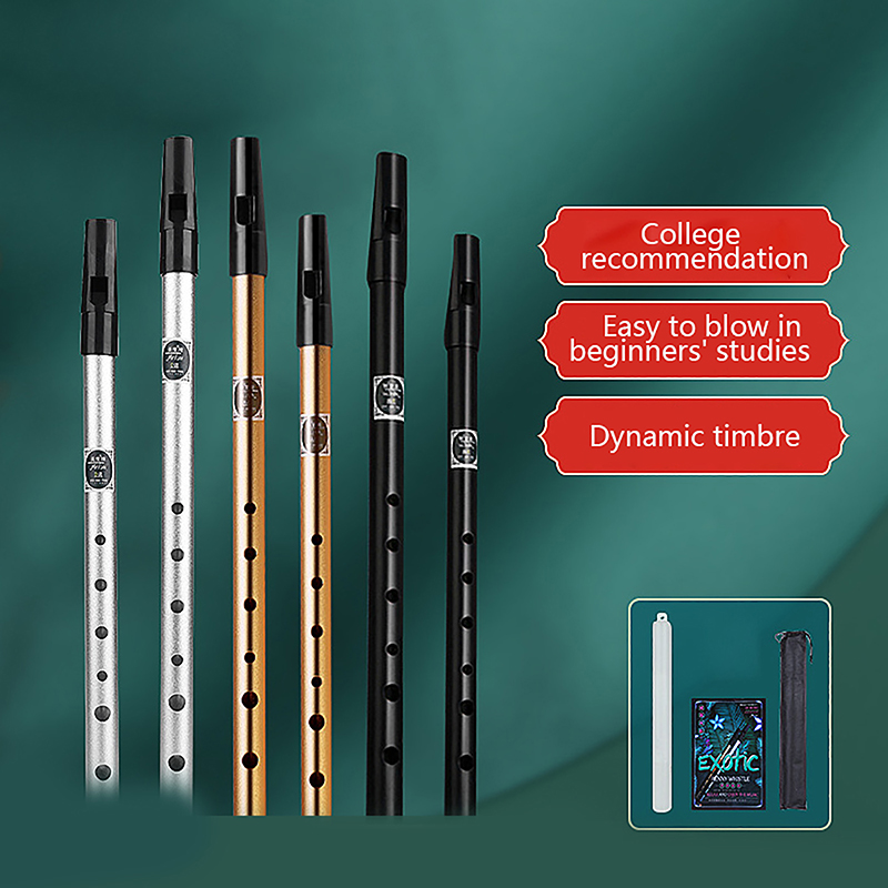 1 pz 6 fori flauto C/D chiave  - Penny Whistle D recensione e prezzo