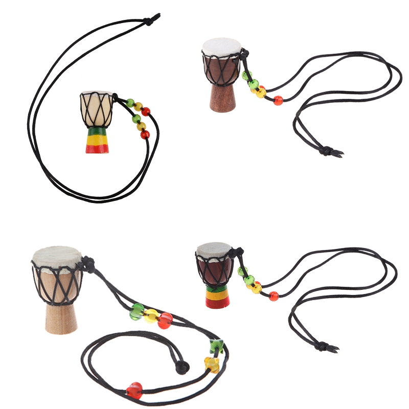 Mini ciondolo a tamburo africa - Musical Instrument Africa recensione e prezzo