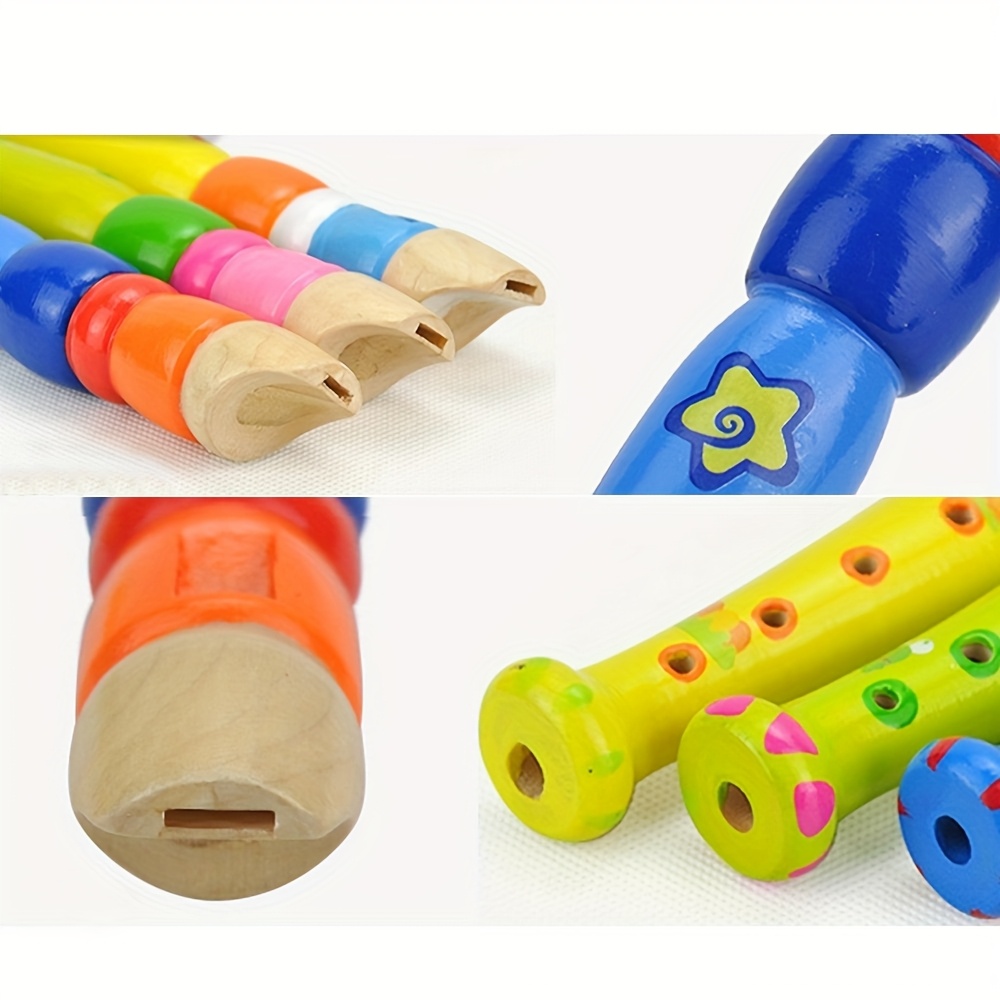 1pc Flauto di Legno 6 Fori Col - Musical Instrument Piccolo recensione e prezzo