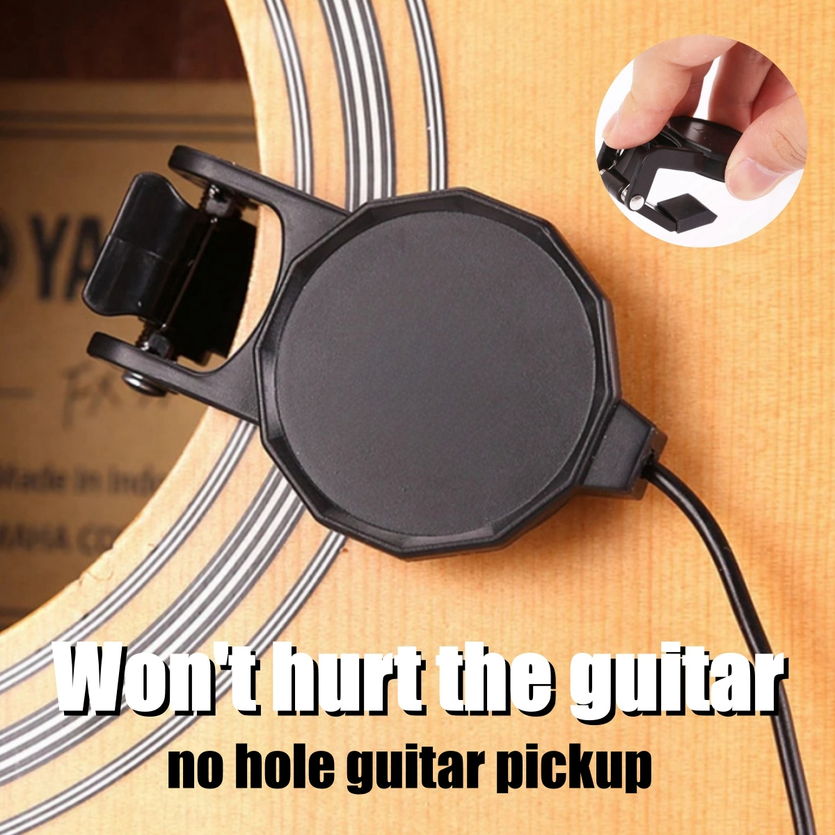 Pickup jack audio con clip per - Musical Instrument Types recensione e prezzo
