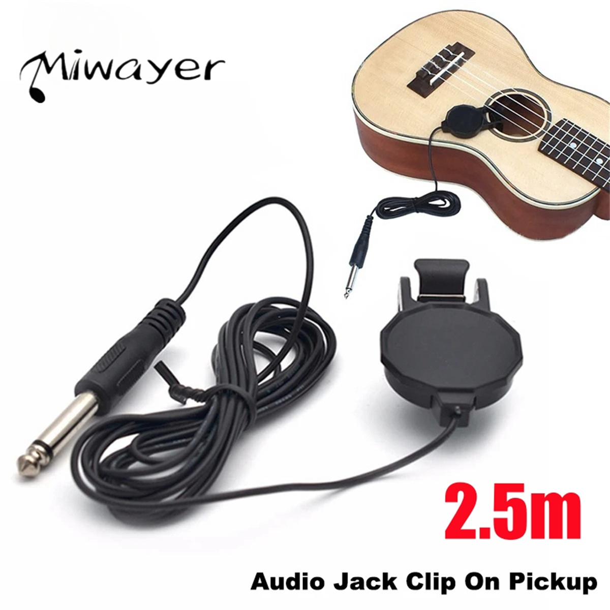 Pickup jack audio con clip per - Musical Instrument Types recensione e prezzo