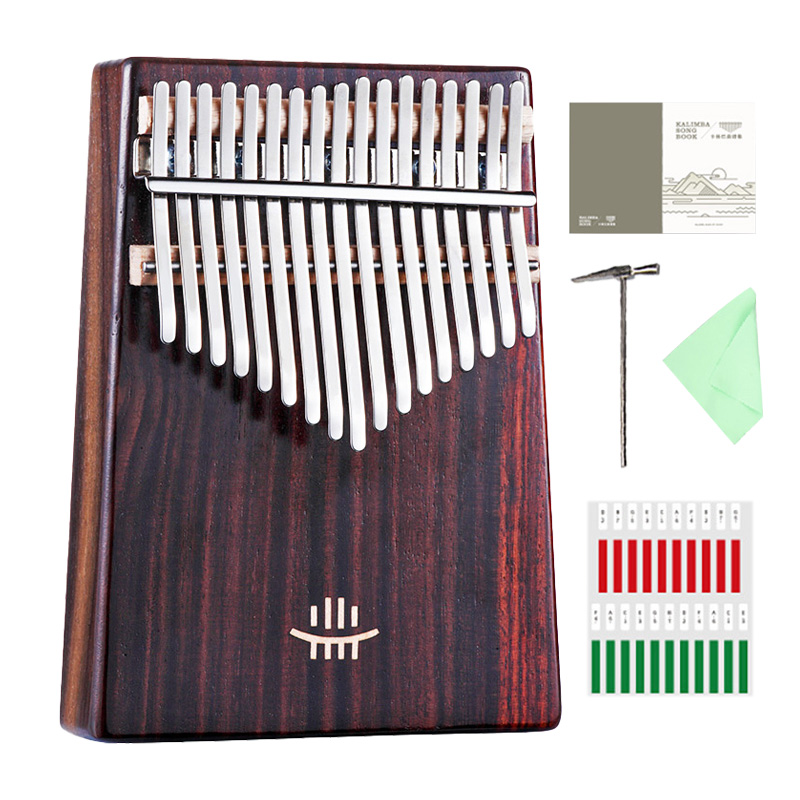 Hluru Kalimba 17 tasti con for - Musical Instrument For Beginners recensione e prezzo
