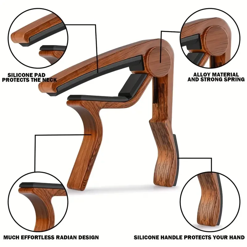 Capotasto per chitarra in lega - Musical Instrument Types recensione e prezzo