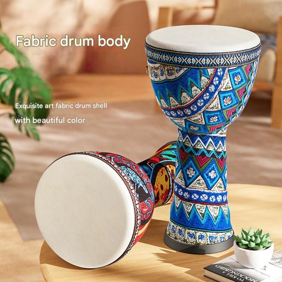 Tamburo africano da 8 pollici, - Musical Instrument Africa recensione e prezzo