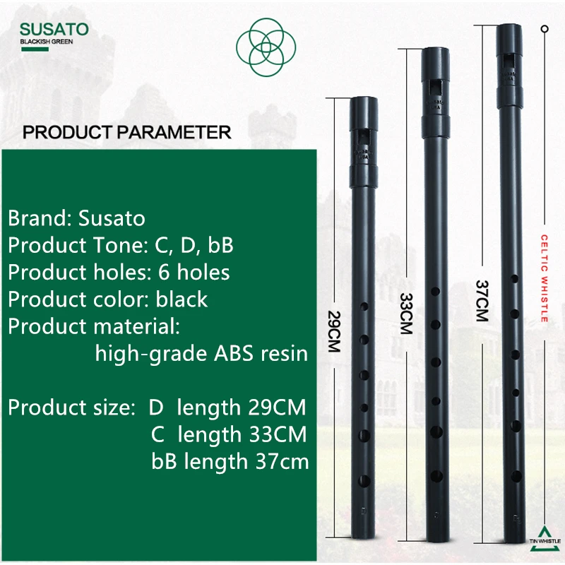 Susato 1 pz. Flauto irlandese  - Musical Instrument Piccolo recensione e prezzo
