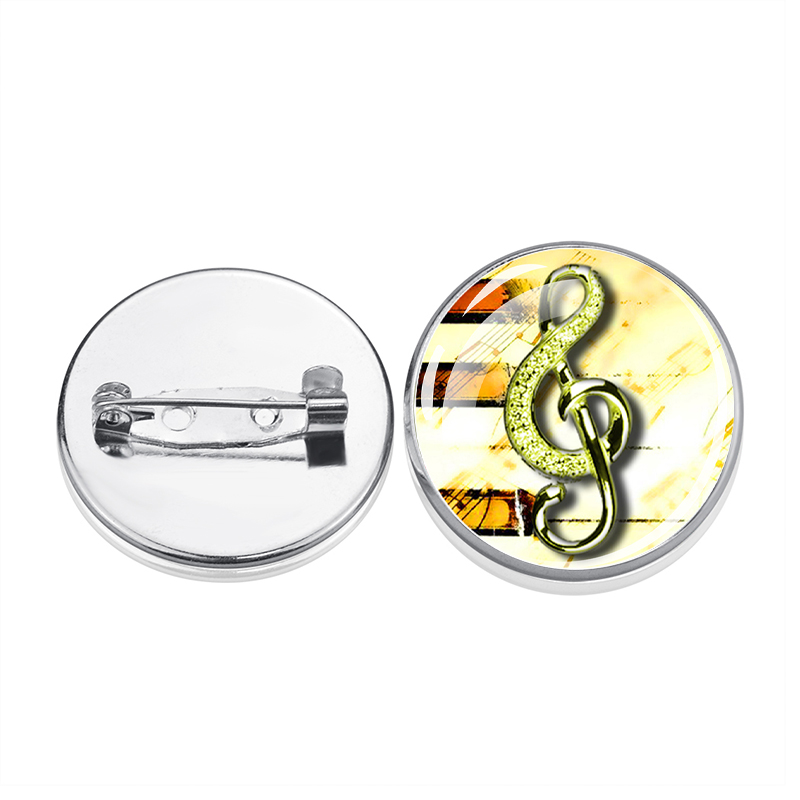 1 Pezzo Spilla in Vetro Argent - Musical Instrument Glass recensione e prezzo