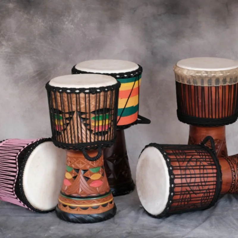 Tamburo africano in mogano Dje - Musical Instrument Types recensione e prezzo