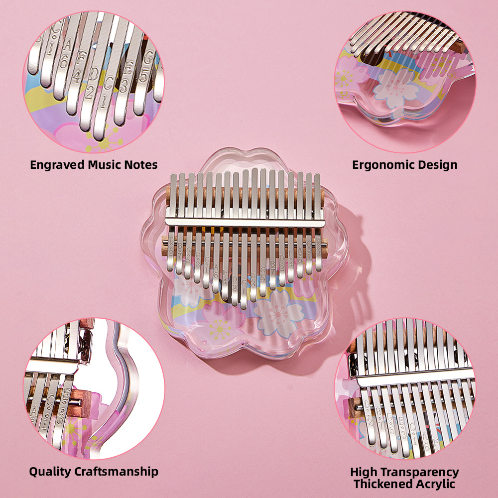 Mini Thumb Piano 17 tasti stru - Musical Instrument For Beginners recensione e prezzo