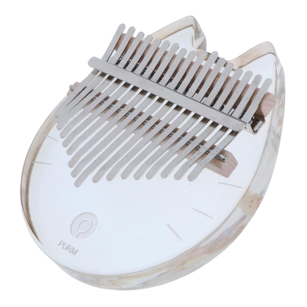 Kalimba a 17 Tasti in Acrilico - Musical Instrument For Beginners recensione e prezzo