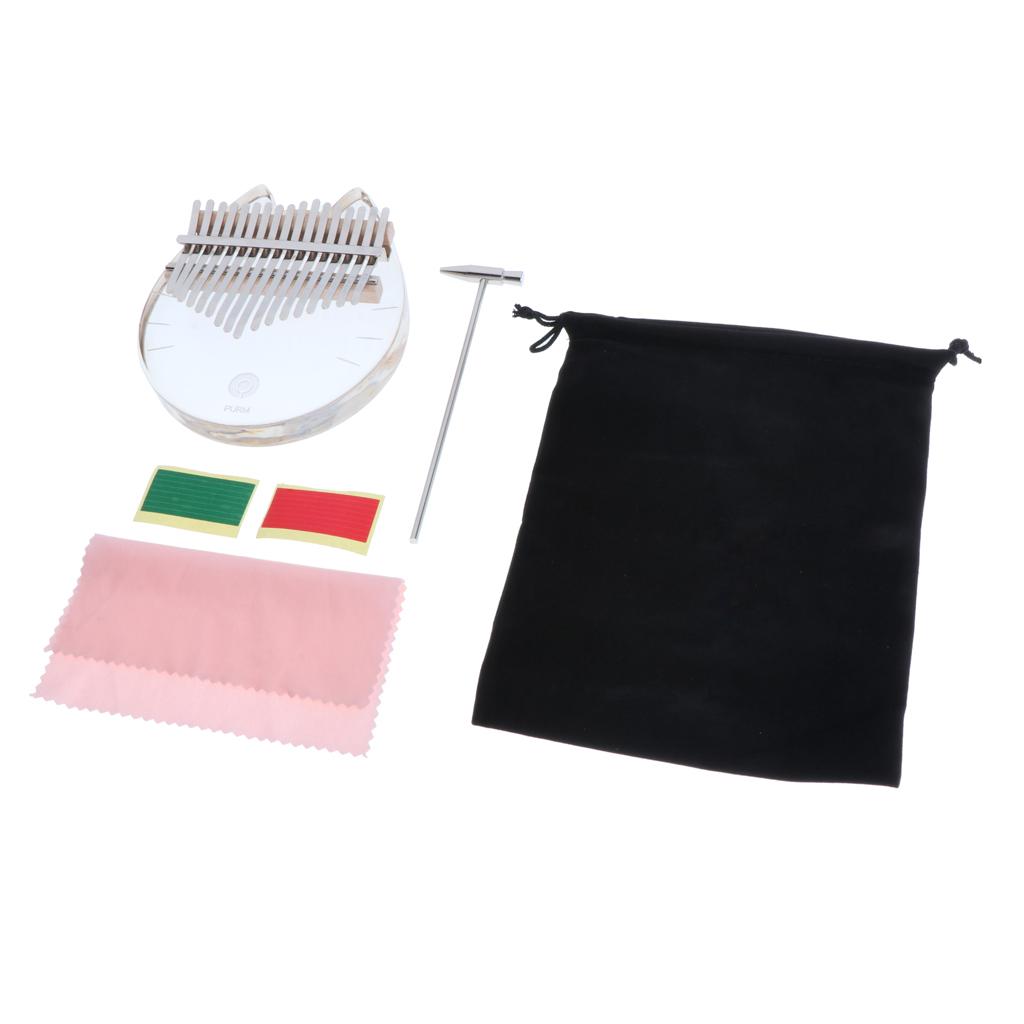 Kalimba a 17 Tasti in Acrilico - Musical Instrument For Beginners recensione e prezzo