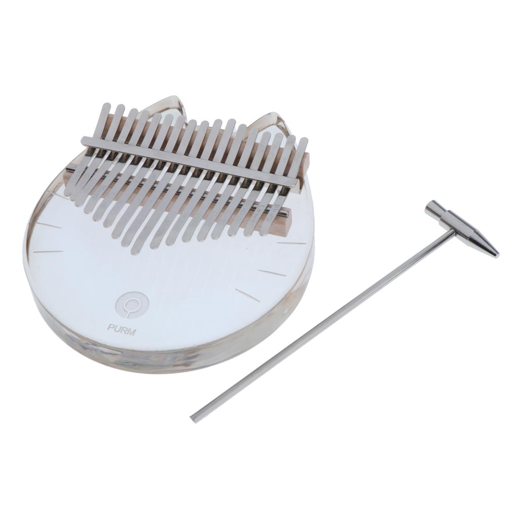 Kalimba a 17 Tasti in Acrilico - Musical Instrument For Beginners recensione e prezzo
