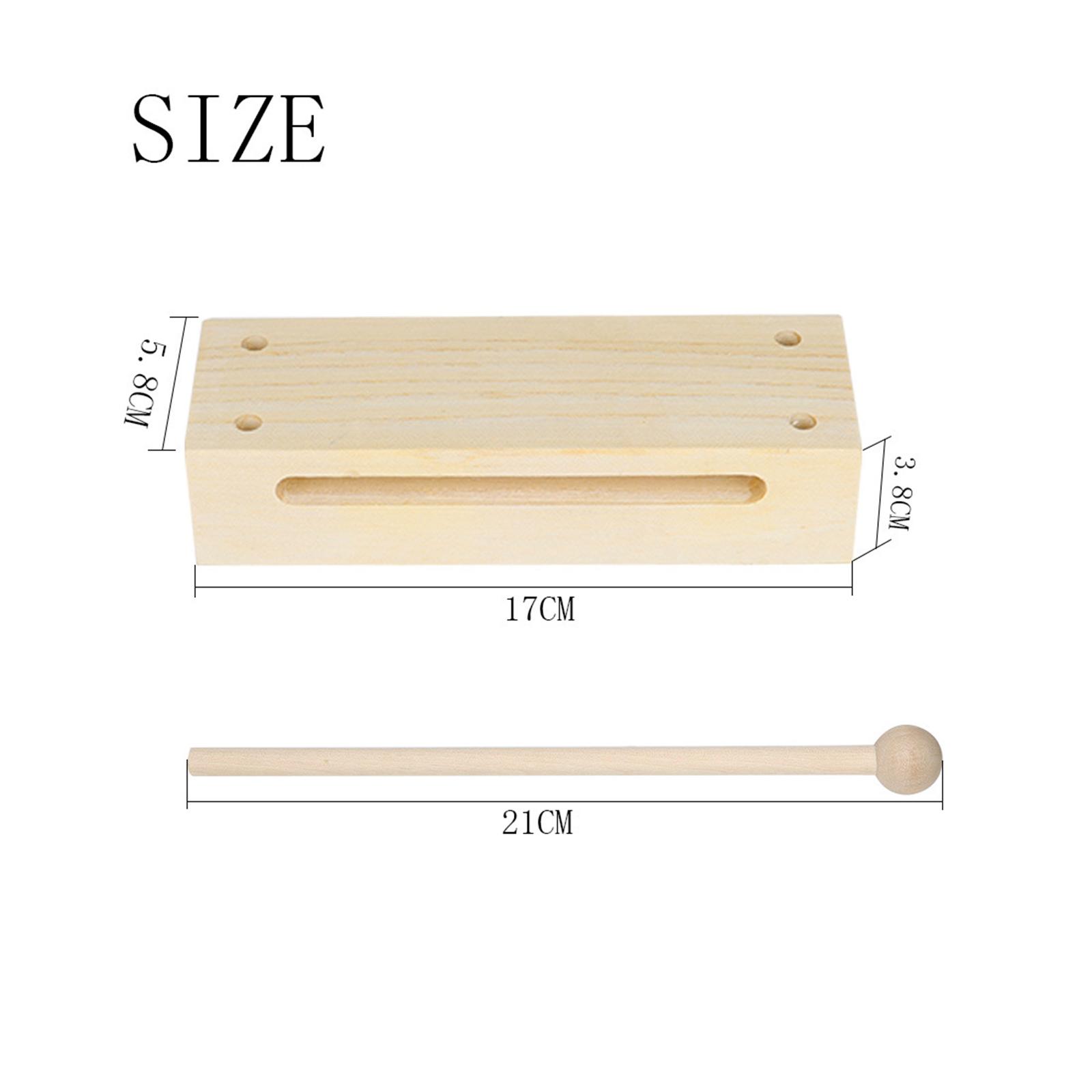 Blocco di Legno Musicale con M - Musical Instrument Mallet recensione e prezzo